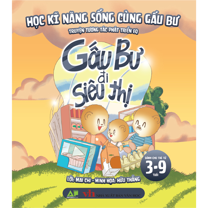 Gấu Bư Đi Siêu Thị - Học Kĩ Năng Sống Cùng Gấu Bự - Truyện Tương Tác Phát Triển EQ