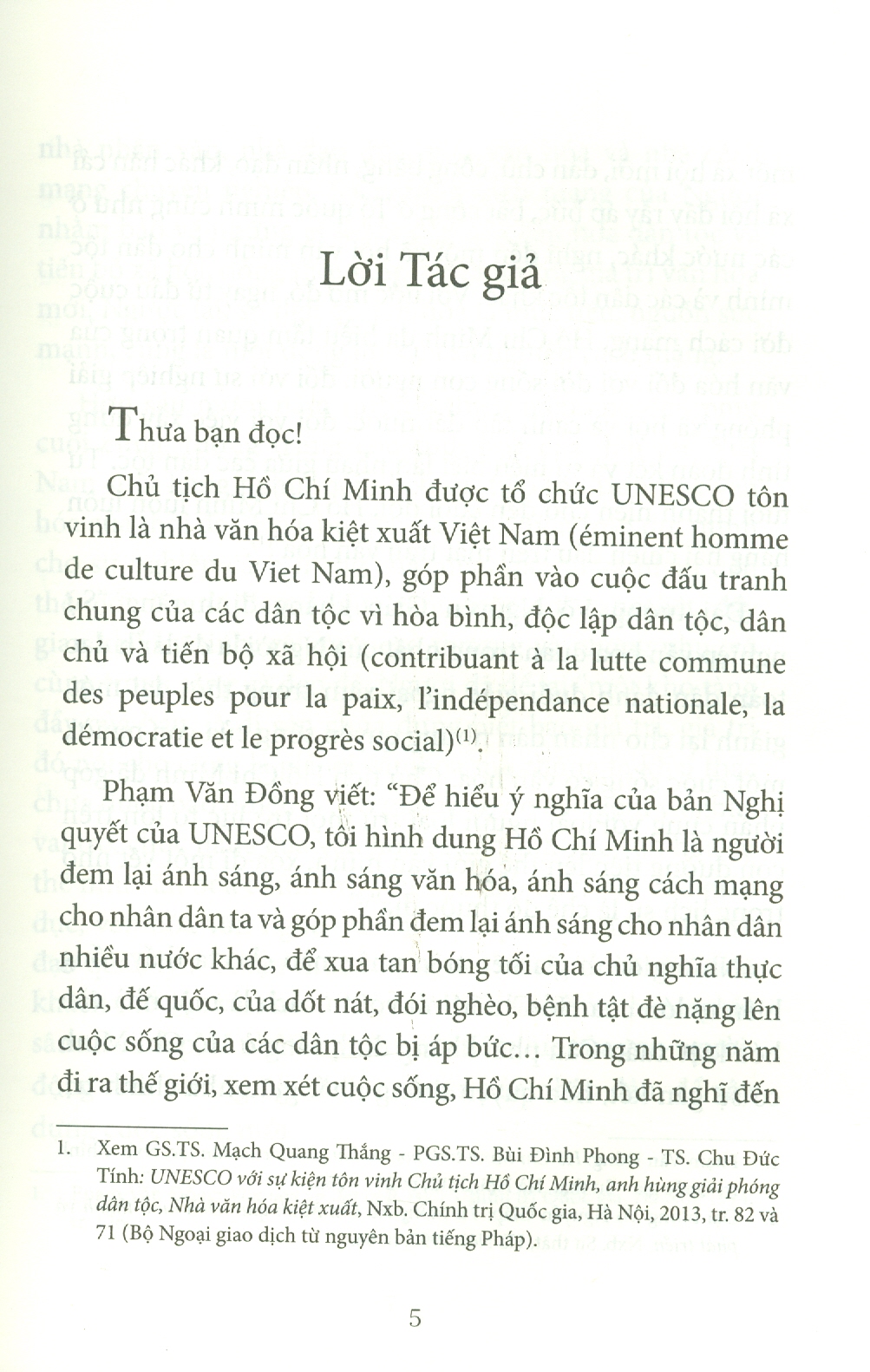 Hồ Chí Minh Văn Hóa Soi Đường Cho Quốc Dân Đi