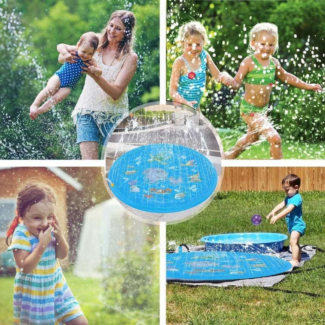 Bề bơi phao, đài phun nước đồ chơi trẻ em Biện Pháp Giải Nhiệt Siêu Hiệu Qủa Cho Bé Mùa Hè