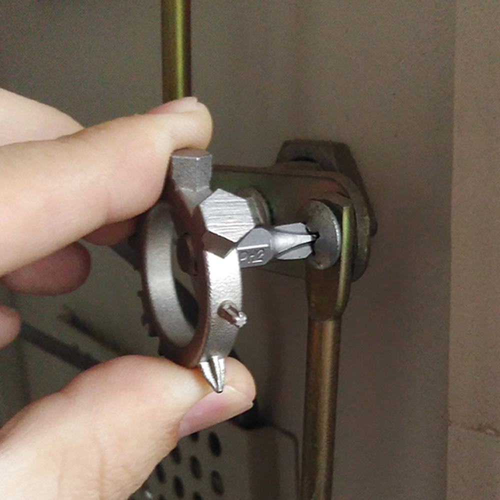Đầu tuốc nơ vít bằng thép không gỉ, thiết bị sửa chữa xe đạp
