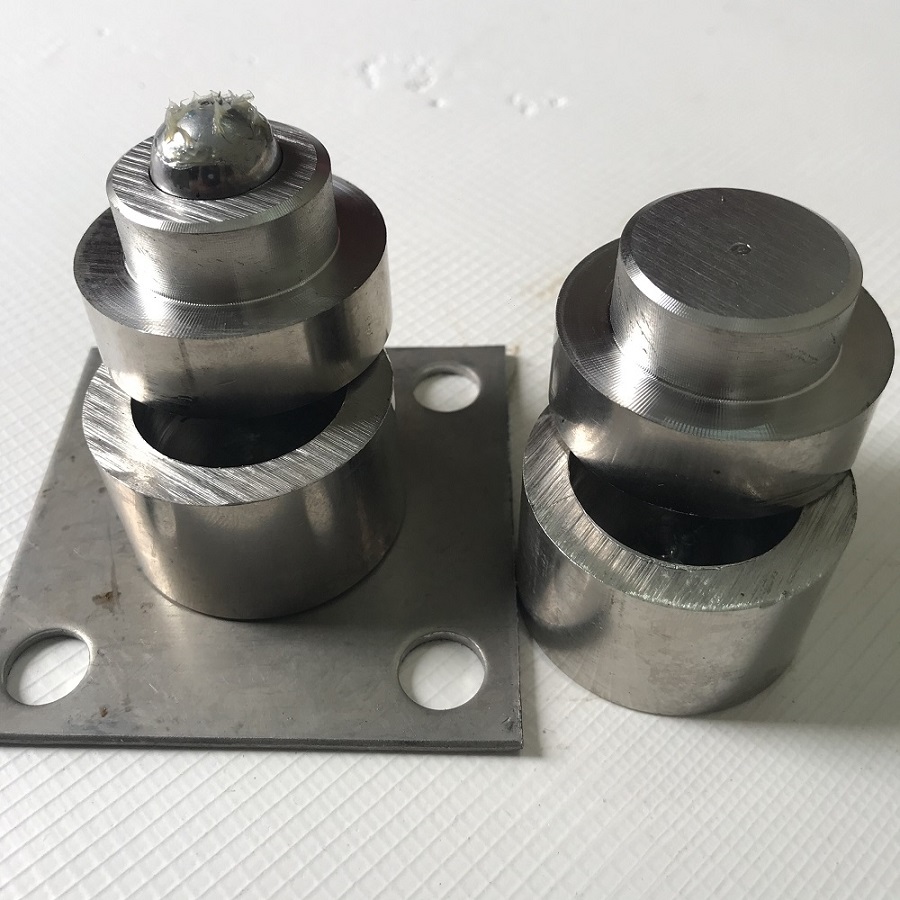 Bản lề cối xoay cửa cổng chịu lực - Chất liệu Inox 201 Ø42 - Dùng cho cửa 1 cánh