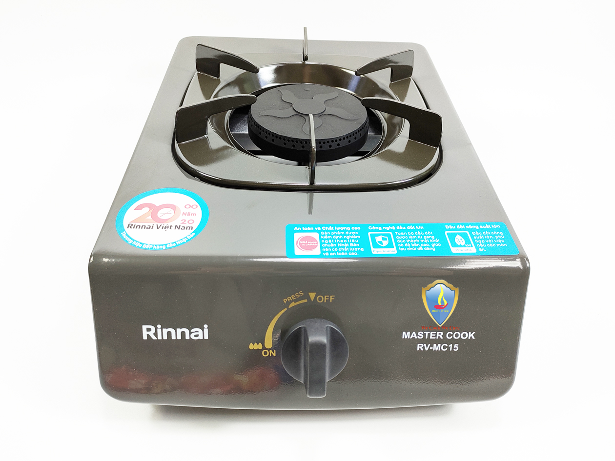 Bếp gas ĐƠN Rinnai RV-MC15G - Hàng chính hãng Rinnai