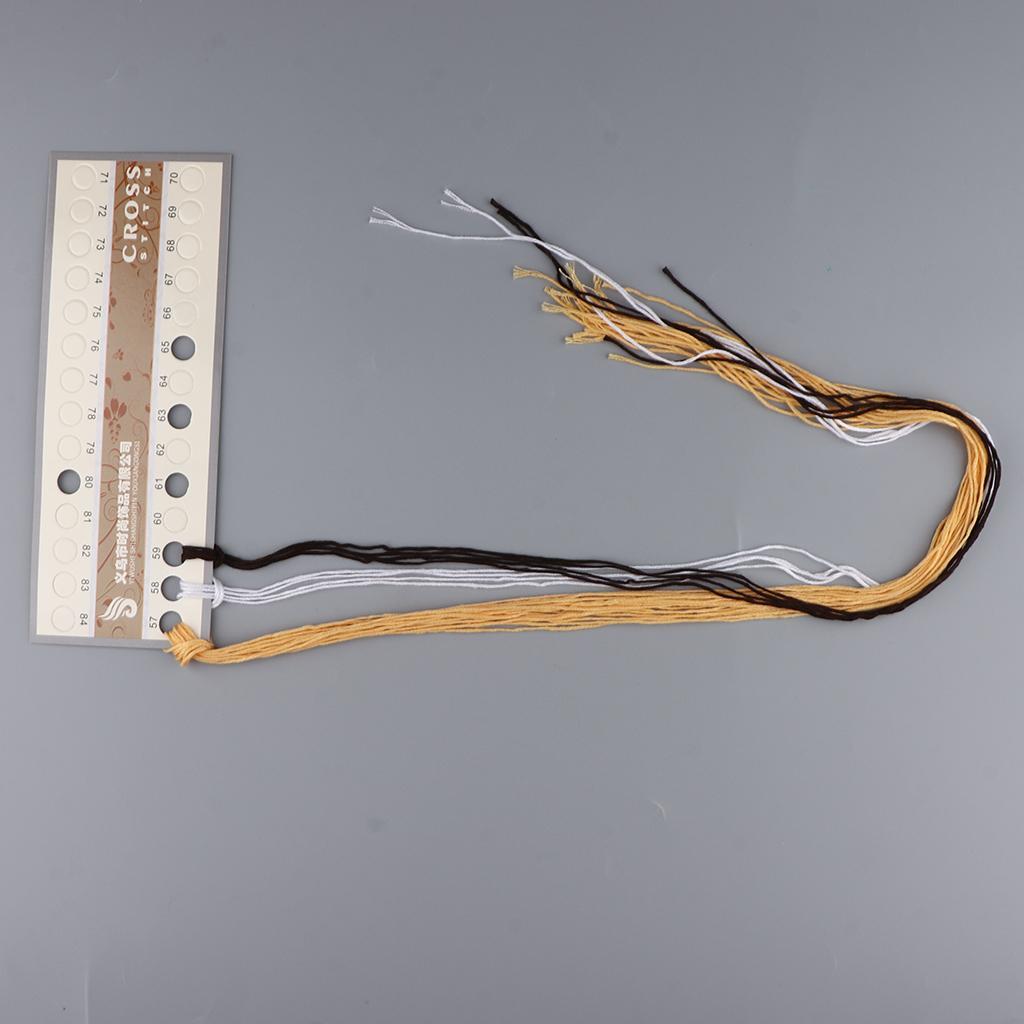 DIY Stamped Cross Stitch Kit Pre-Printed Pattern - Fruits 11 Count 55x36cm