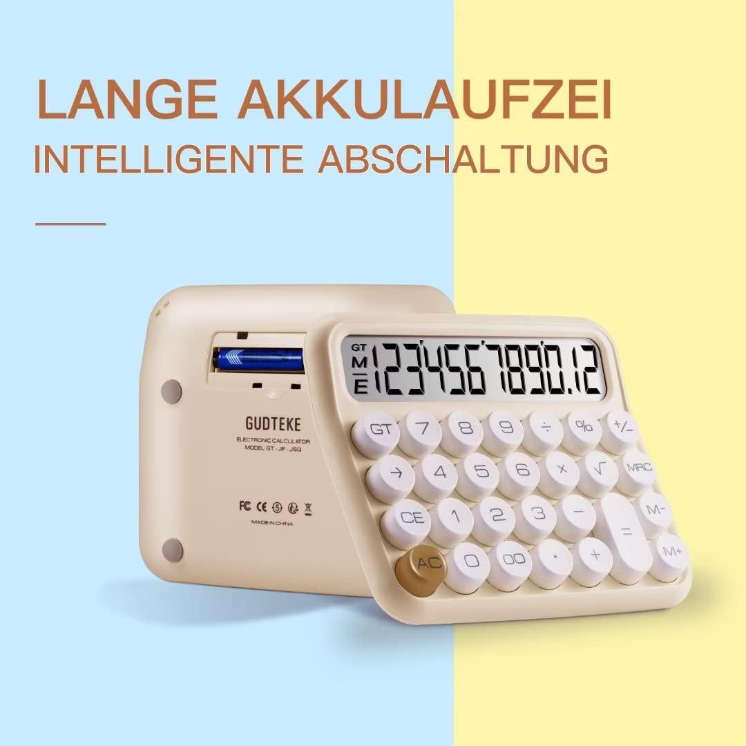 Máy tính Taschmen Nút lớn Máy tính TASCHE Máy tính dễ thương lớn với máy tính LCD LCD lớn cho trường học, văn phòng, tại nhà