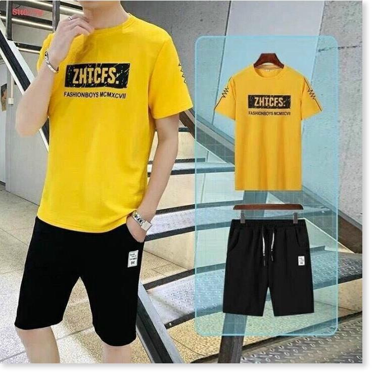 SET BỘ THỂ THAO THUN HÈ CỰC CHẤT , PHONG CÁCH HÀN QUỐC CHO CÁC BẠN TRẺ THỜI TRANG KING FASHION