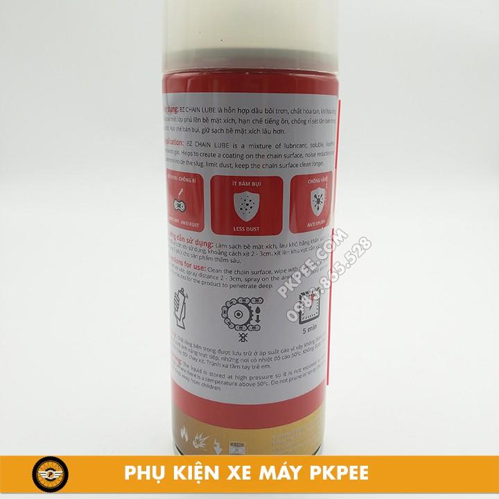 Chai Xịt Bôi Trơn Sên BZ Chain Lube Cao Cấp