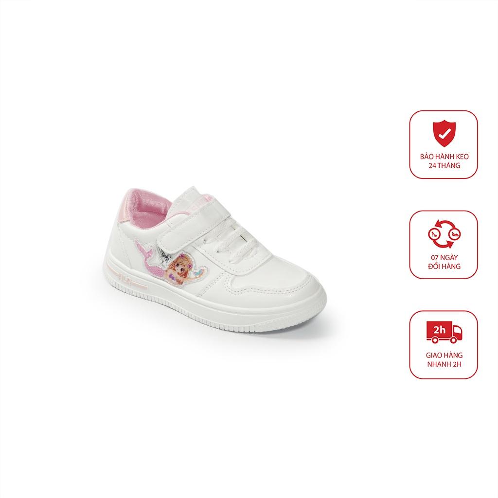 Giày thể thao cho bé gái in hình công chúa mã BTEM469