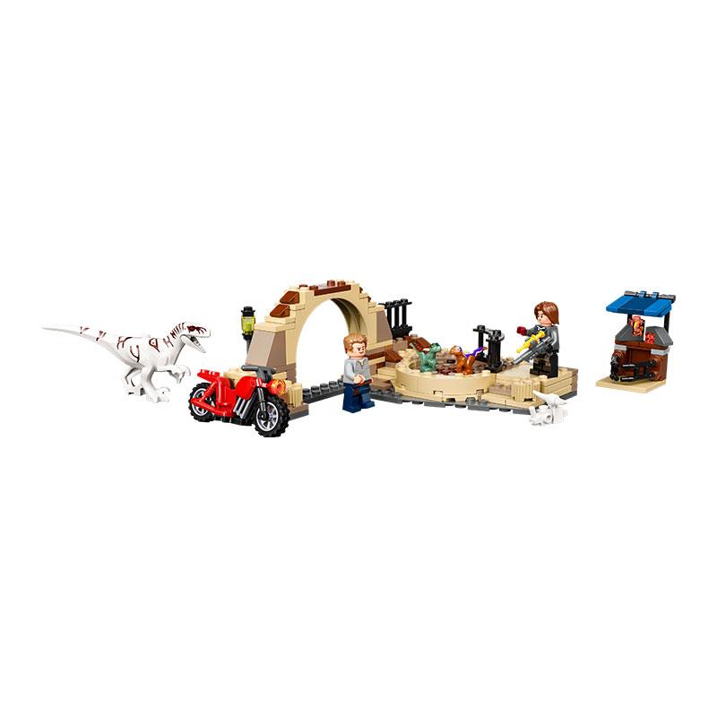 Đồ Chơi LEGO Rượt Đuổi Khủng Long Atrociraptor 76945 (169 chi tiết)