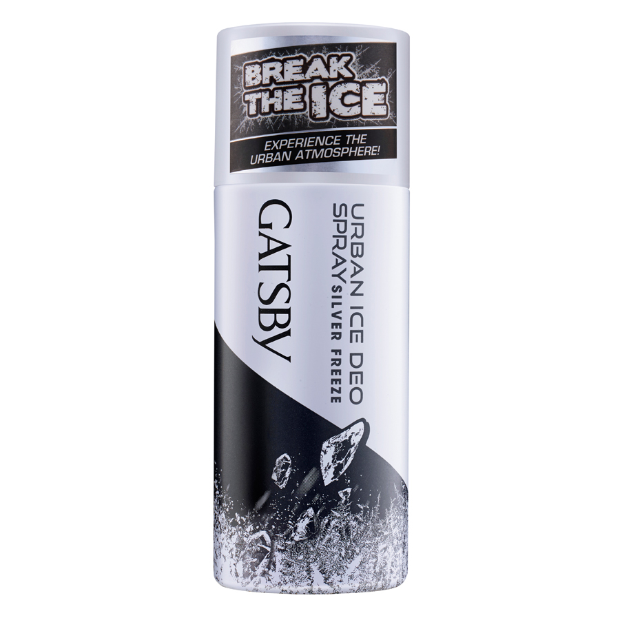 Xịt Khử Mùi Gatsby Silver Freeze (150 ml)