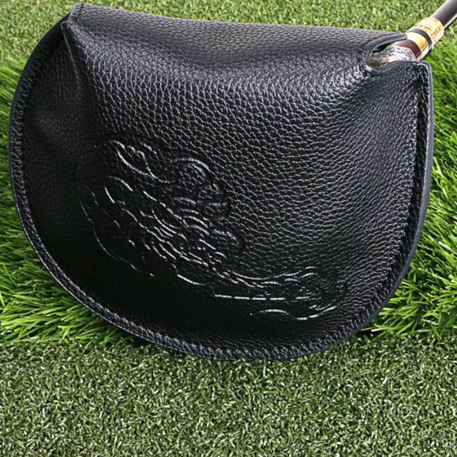 Golf Mallet Putter Head Cover Water Resistant Bag Golf Putter Headcover