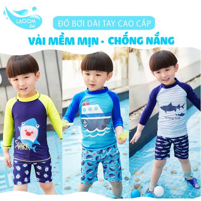 5 - 10 Tuổi | Đồ Bơi Cho Bé Trai Chống Nắng Cao Cấp