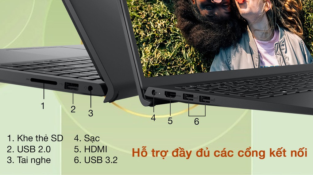 Máy Tính Xách Tay Laptop Dell Inspiron 15 3511 i5 1135G7/4GB/512GB/OfficeHS/Win11 - Hàng Chính Hãng