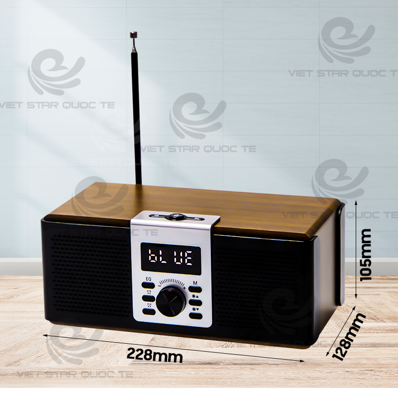 Loa Bluetooth Việt Star Quốc Tế VS3 Âm Thanh Cực Chất - Hàng Chính Hãng