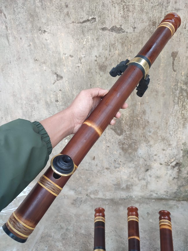 Điếu Cày mây dài 65cm bên mây đẹp