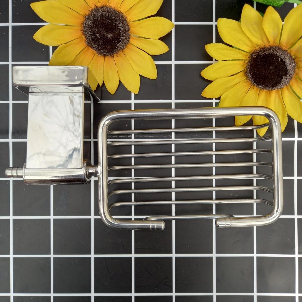 Khay, kệ inox 304 để xà phòng xà bông phòng tắm