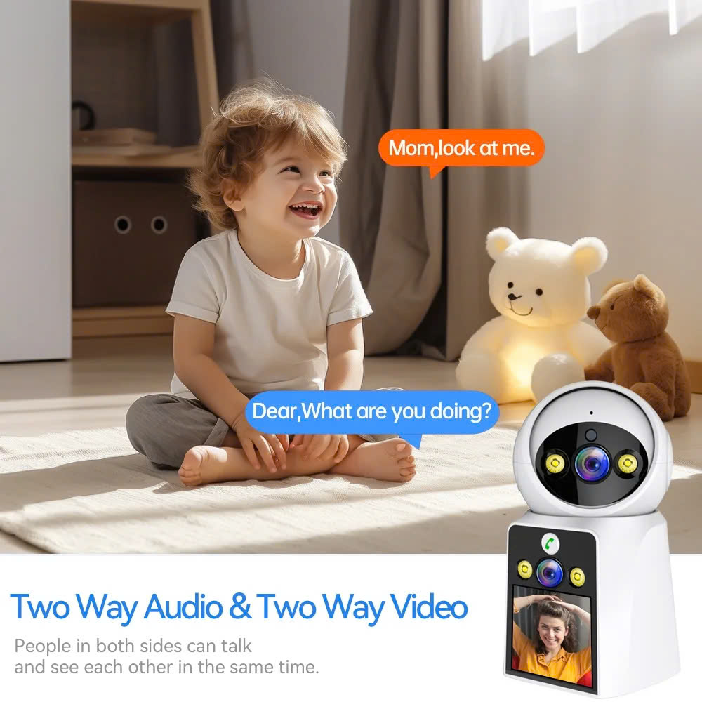 Camera WiFi Yoosee YSP215 2 Mắt Call Video - Đàm Thoại 2 Chiều, Nghe Gọi Video Trực Tiếp - Hàng chính hãng