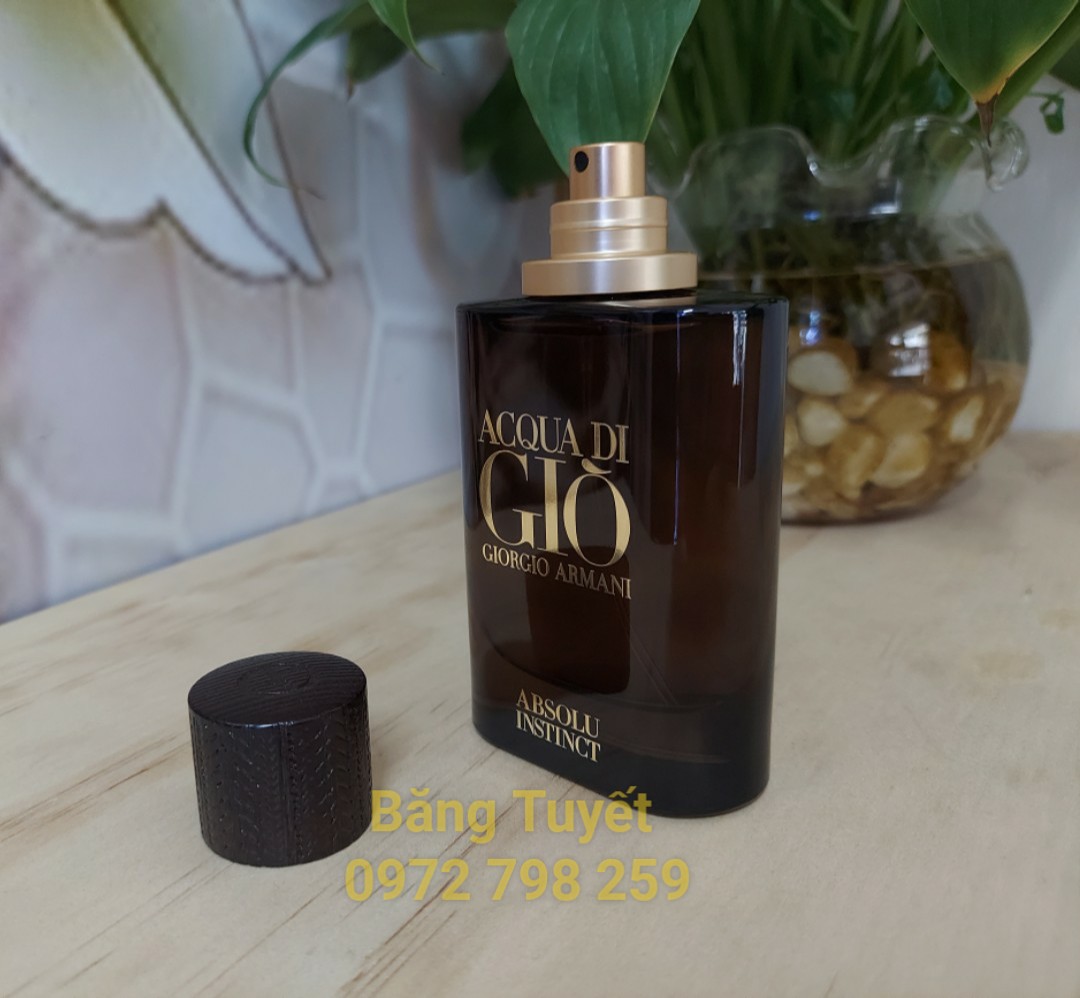 Nước hoa nam Acqua Di Giò Absolu Instinct 75ml ( PHÁP )