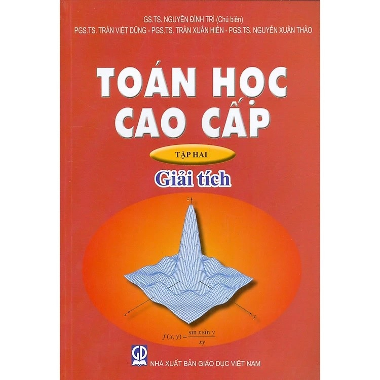 Toán học cao cấp Tập hai: Giải tích