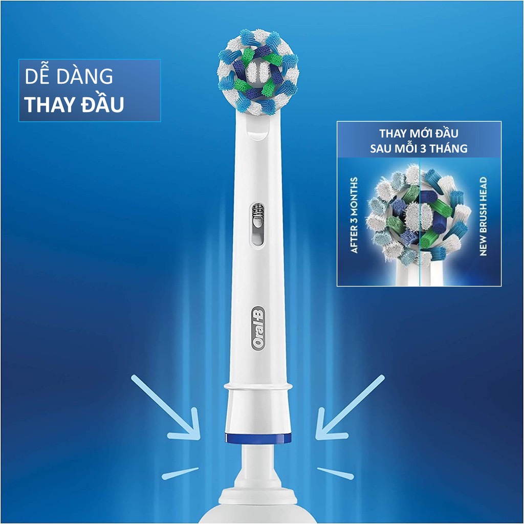 Đầu bàn chải điện thay thế, bàn chải điện Oral-B người lớn và trẻ em