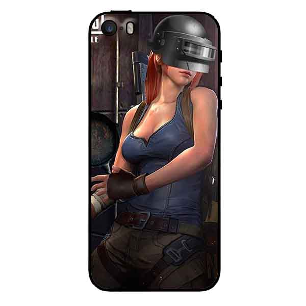 Ốp in cho iPhone 5/5s/5se mẫu PUBG Nữ
