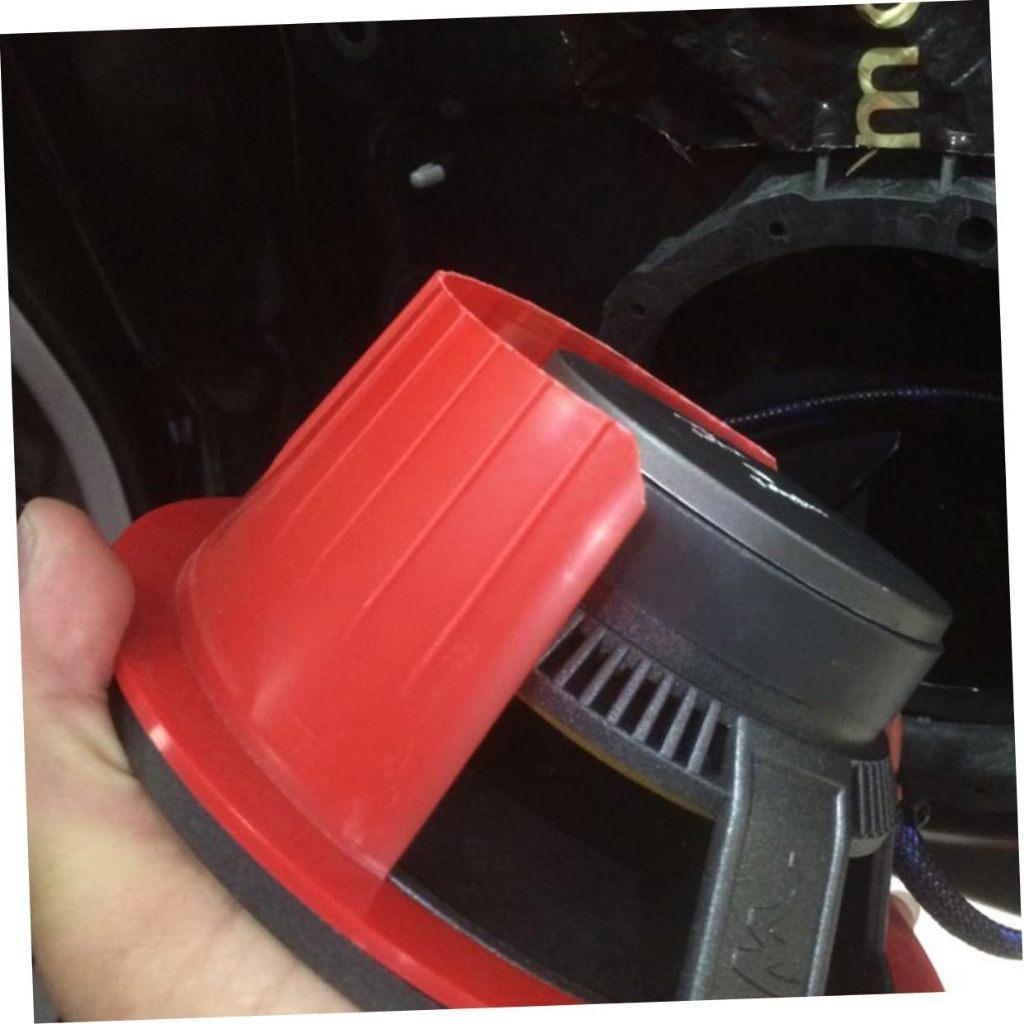 Vành loa PVC 6.5 inches phù hợp mọi loại xe chống nước, hướng âm, chống tạp âm cho xe ô tô, hàng cao cấp