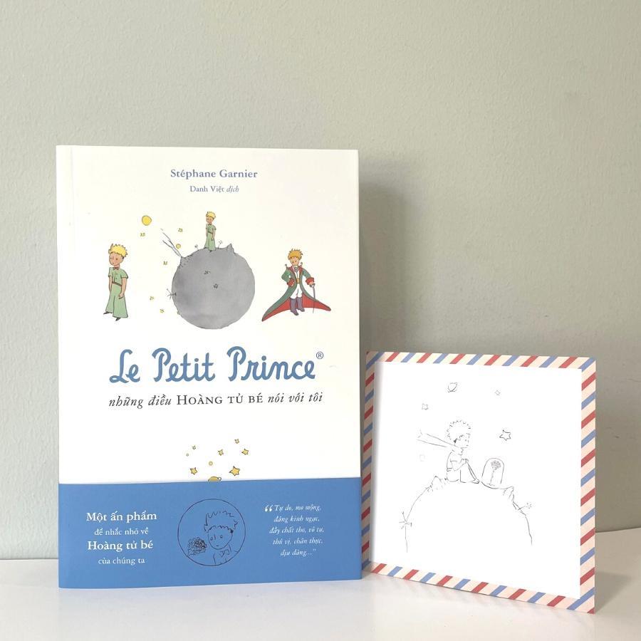 Sách LE PETIT PRINCE Những Điều Hoàng Tử Bé Nói Với Tôi - Bản Quyền - Đai Xanh