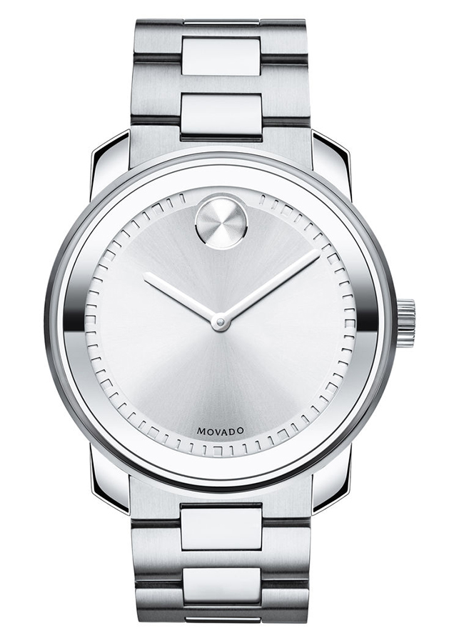 Đồng Hồ Nam Dây Kim Loại Movado 3600257 (42mm) - Trắng