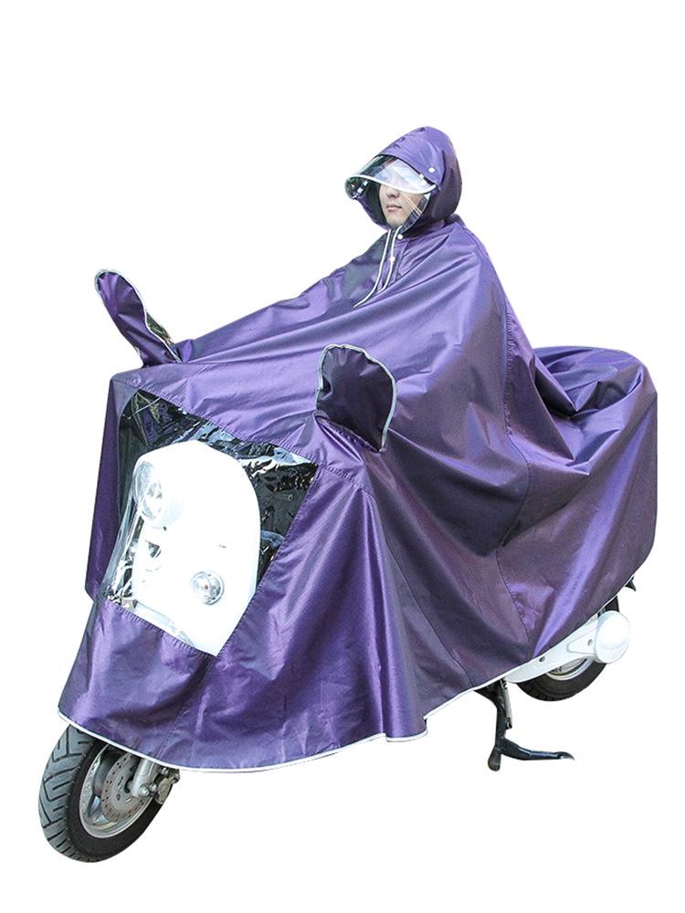 Đảm bảo chất lượng mới jacquard đôi vành xe điện áo mưa người lớn cưỡi áo mưa ngoài trời pin xe ô tô xe máy poncho