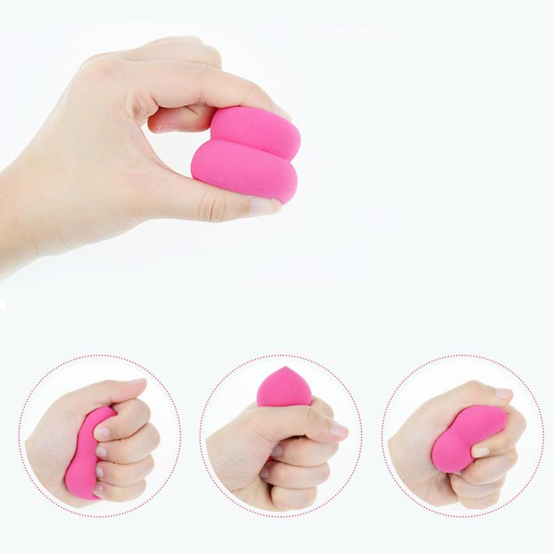 Mút trang điểm tán kem nền hồ lô, giọt nước, vát chéo Makeup Sponge