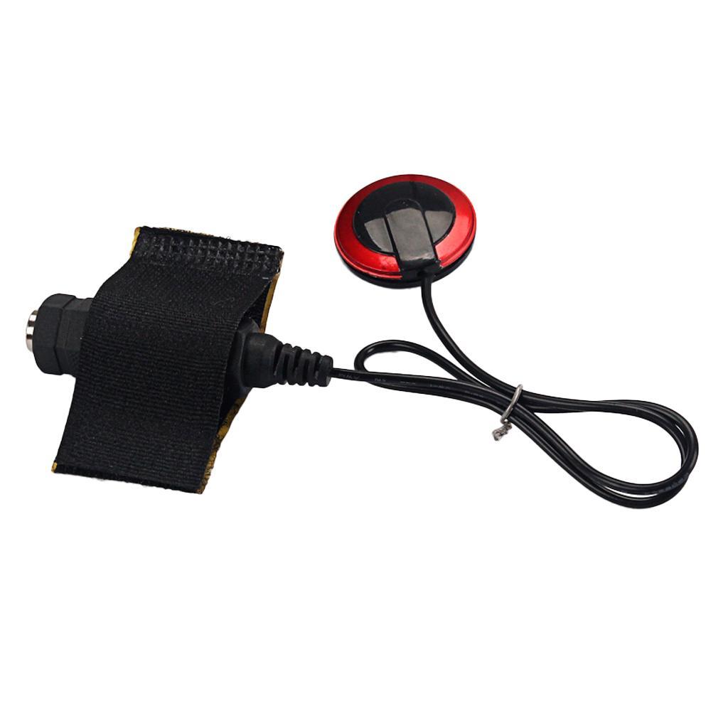 Guitar Sound Pick Up Clip Sound Hole Volume Amplify Plate Transducer