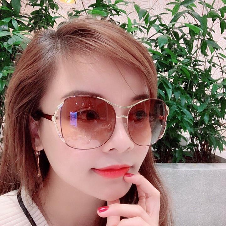 Mắt kính nữ kính mát thời trang táo 2 sóng MS 15