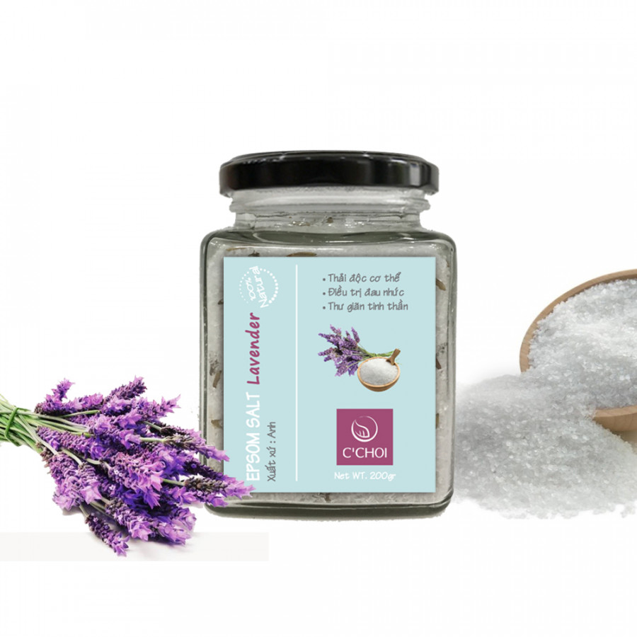 Muối Epsom Ướp Hoa Lavender Epsom Salt