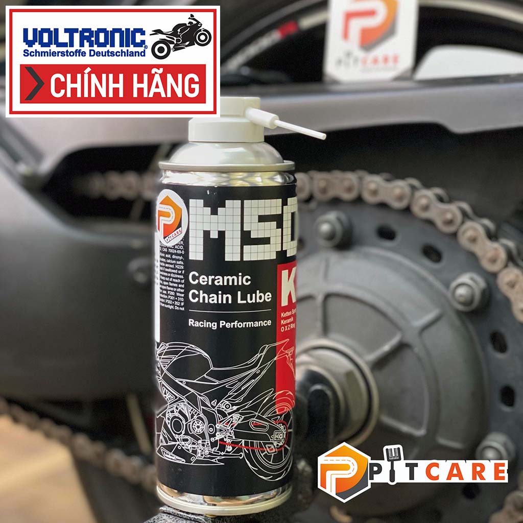 Xịt Dưỡng Sên Voltronic M50-K Ceramic Chain Lube (400ml)