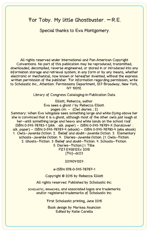 Sách ngoại văn: Eva Sees a Ghost: A Branches Book (Owl Diaries #2)