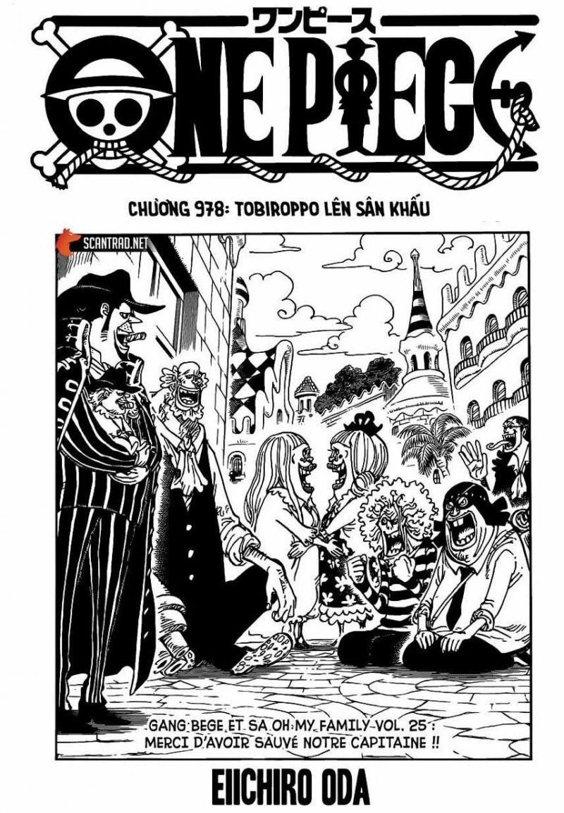 đảo hải tặc - one piece chapter 978 1