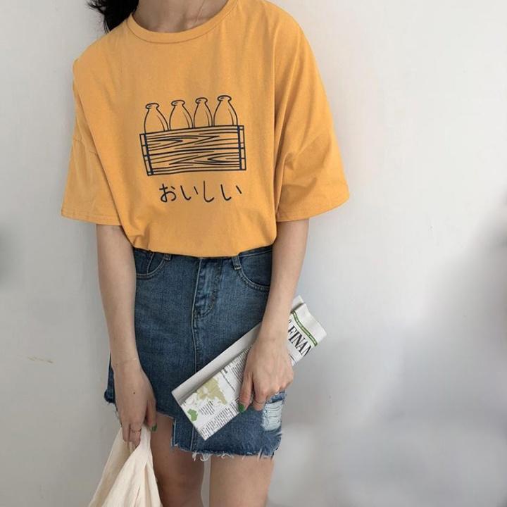 Áo Thun Nữ Unisex 4 Lọ Nước Hình Vẽ