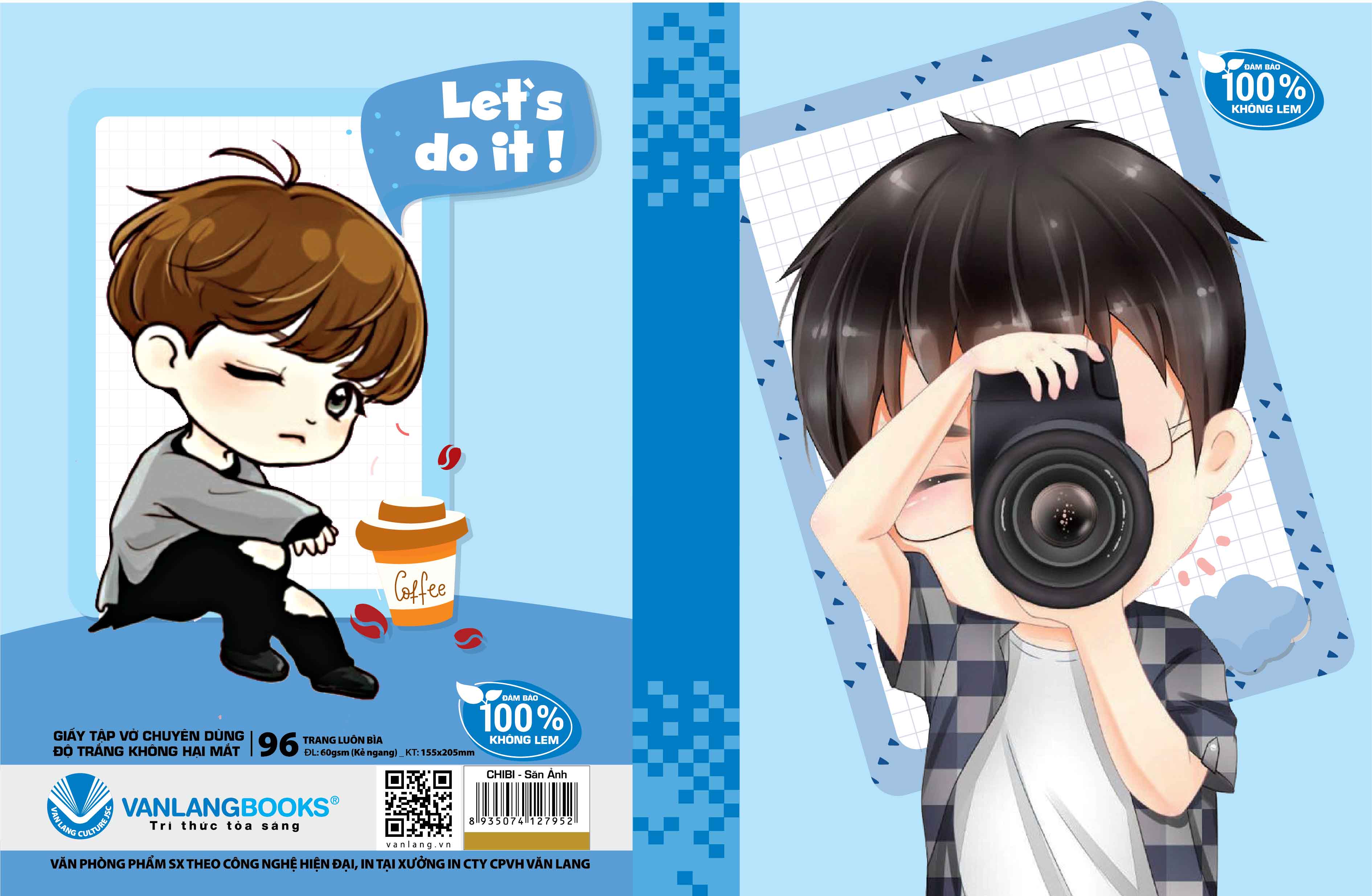 Tập Học Sinh Vanlangbooks 96 Trang Định Lượng  60 KN - Chibi Săn Ảnh