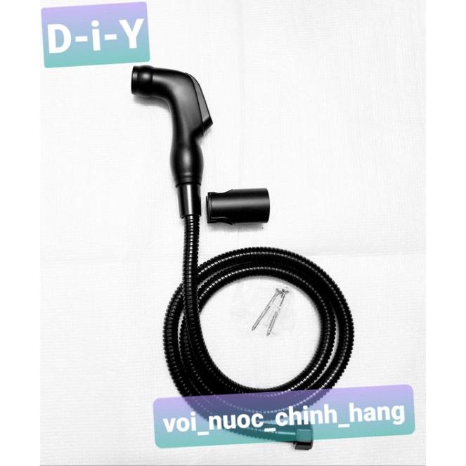 ĐẦU XỊT VỆ SINH MÀU ĐEN