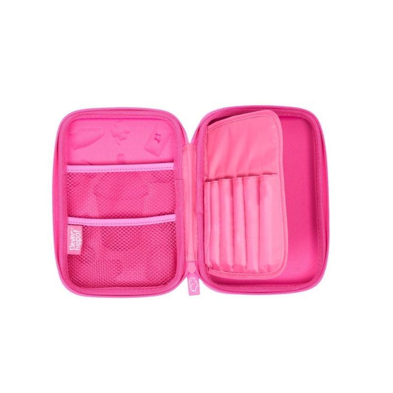 Bóp Viết 3D -   Boba Dễ Thương CLEVER HIPPO HC1205/PINK