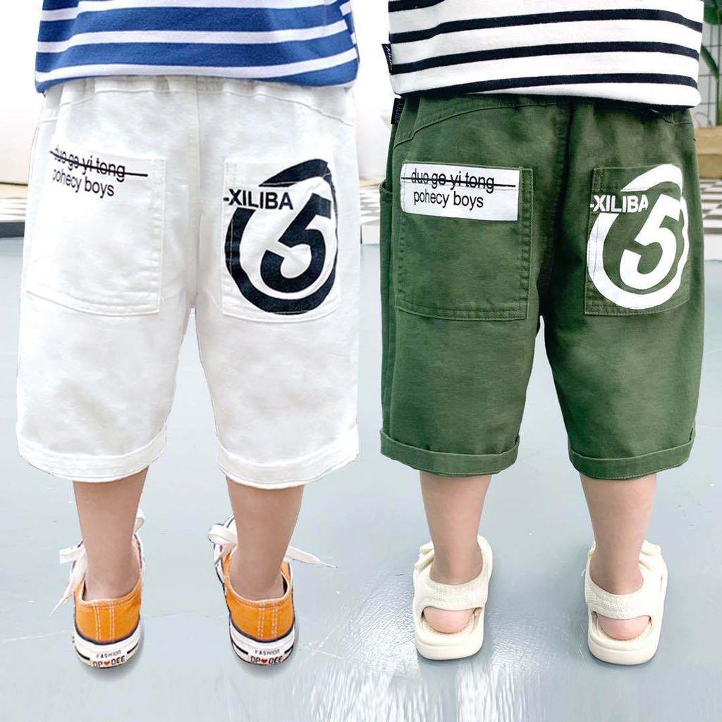 QN2 Size90-130 (9-25kg) Quần lửng bé trai- kaki short Quần áo trẻ em hàng quảng châu