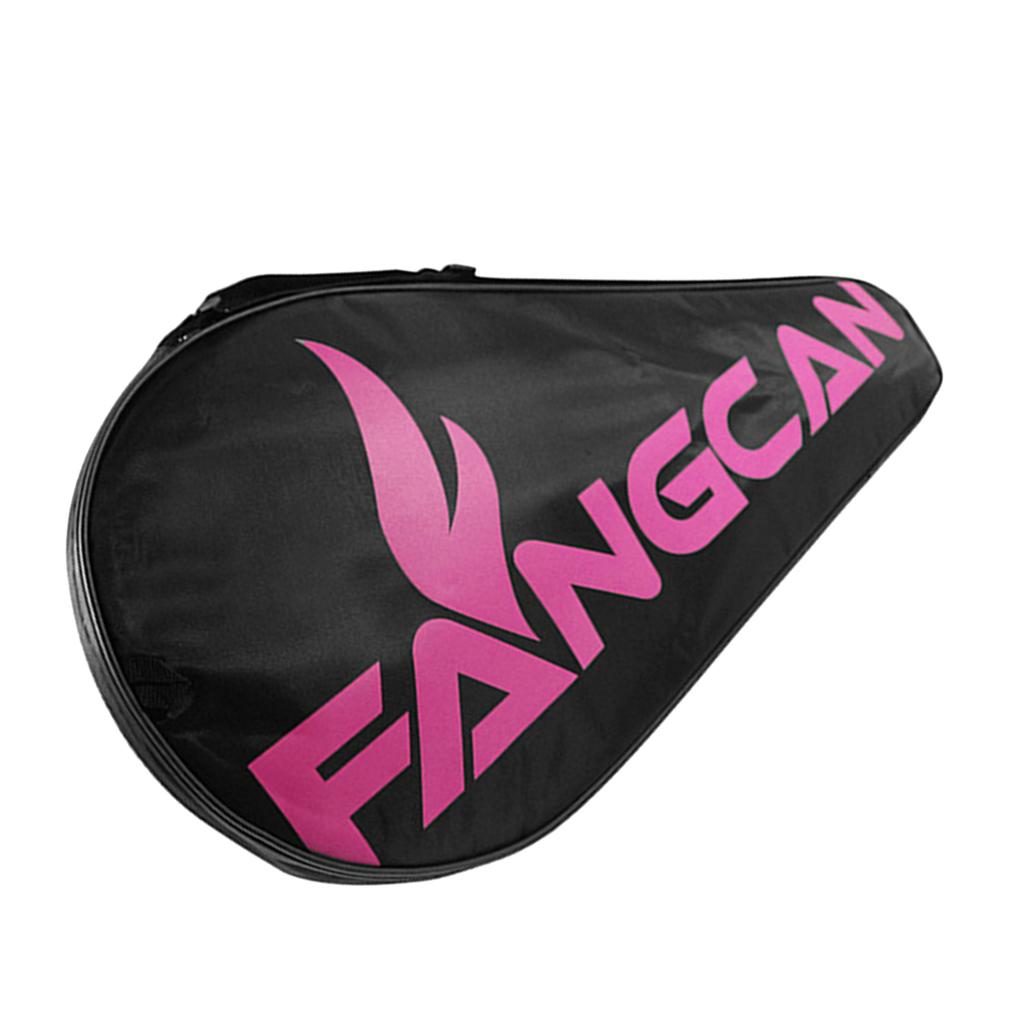 2xWaterproof Tennis Racket Bag Cover Badminton Squash Shoulder Pack Pink