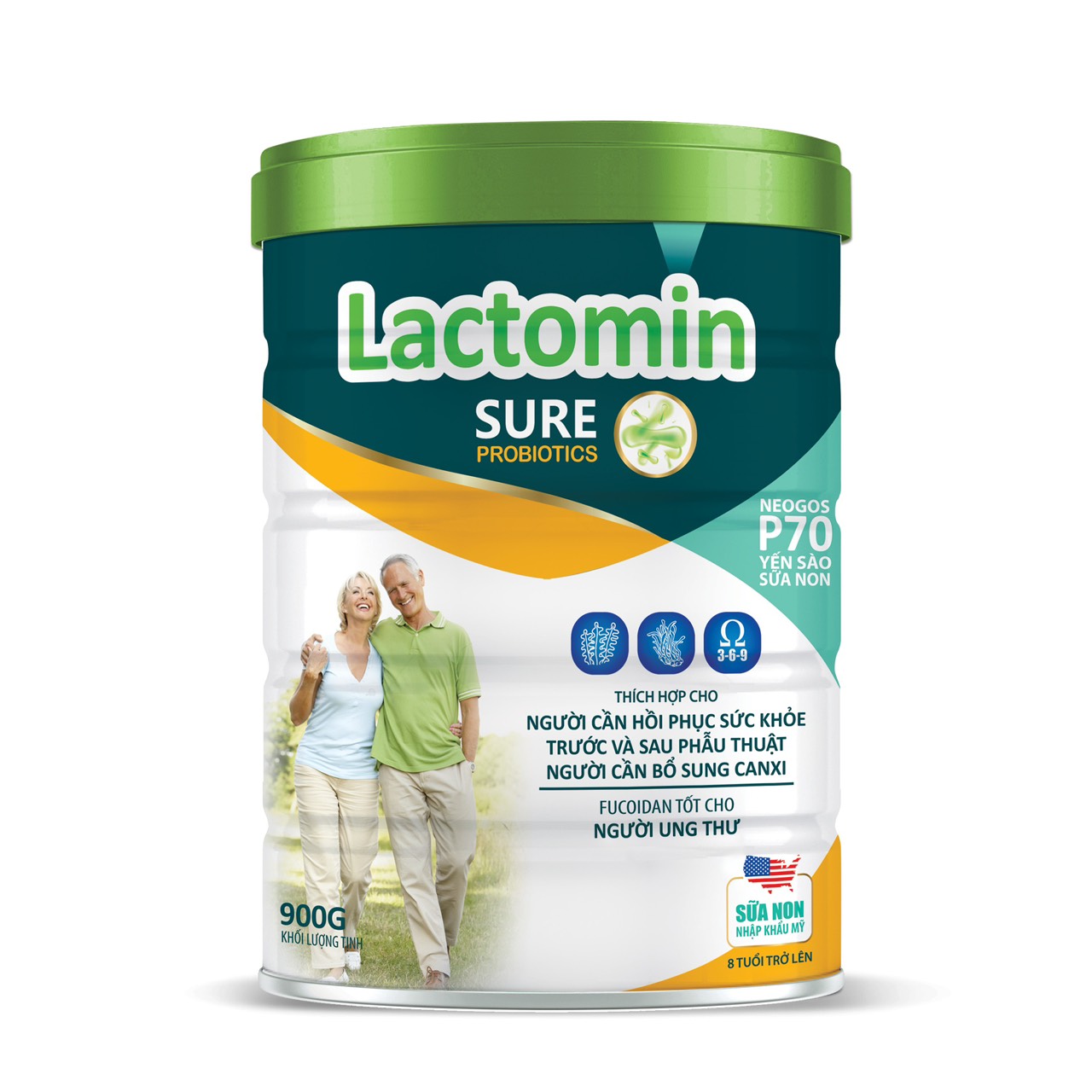 Sữa Mát Lactomin Sure 900g ( Người bệnh)