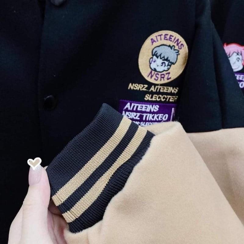 Áo Khoác Bomber Nỉ Dày Lót Dù AITEEN Unisex
