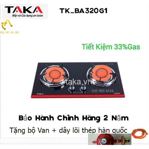 Bếp Ga Âm Hồng Ngoại Việt Nhật TAKA TKBA_320G1 Hàng chính hãng