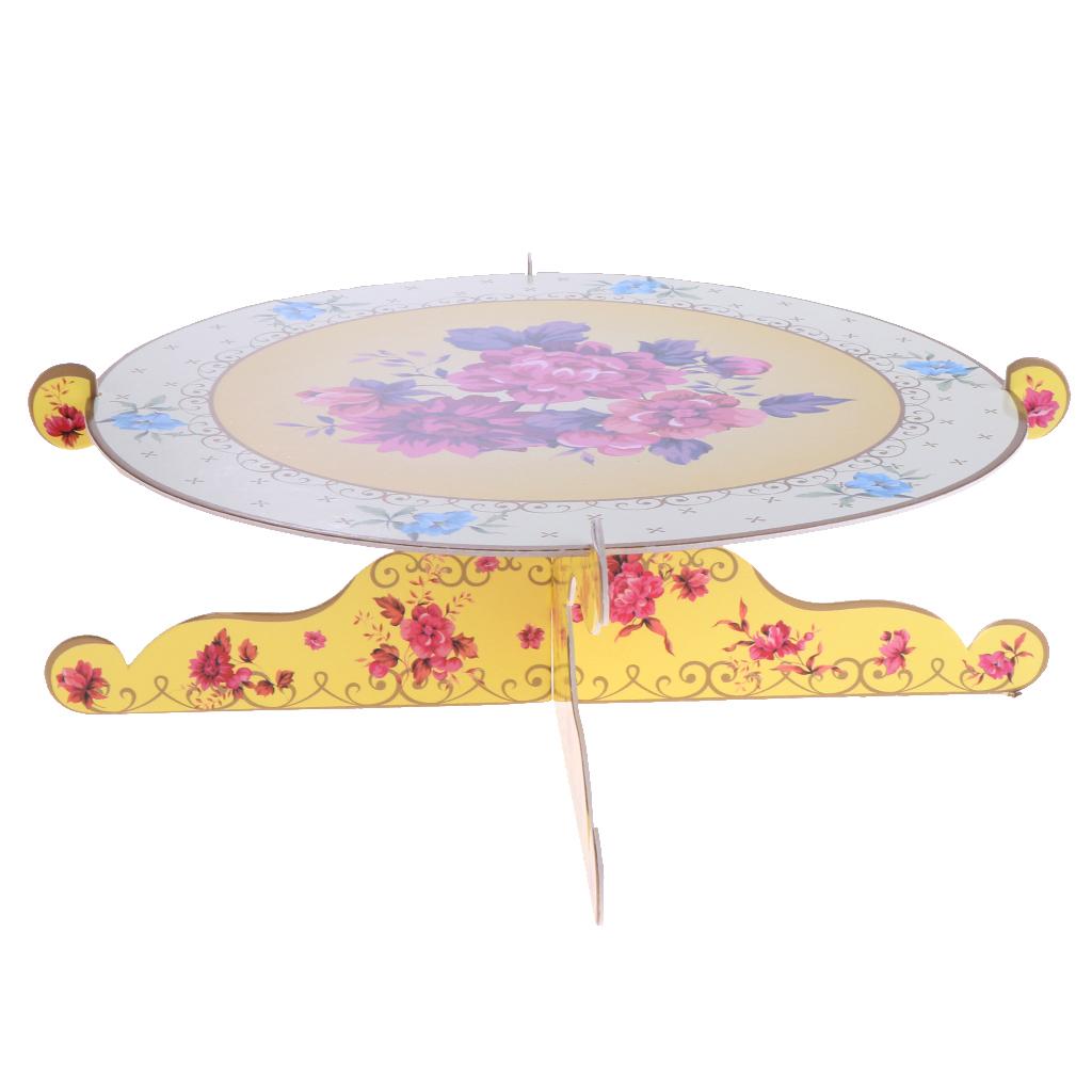 Flower Paper Cake Stand Cupcake Stand Dessert Holder Wedding Party Decor