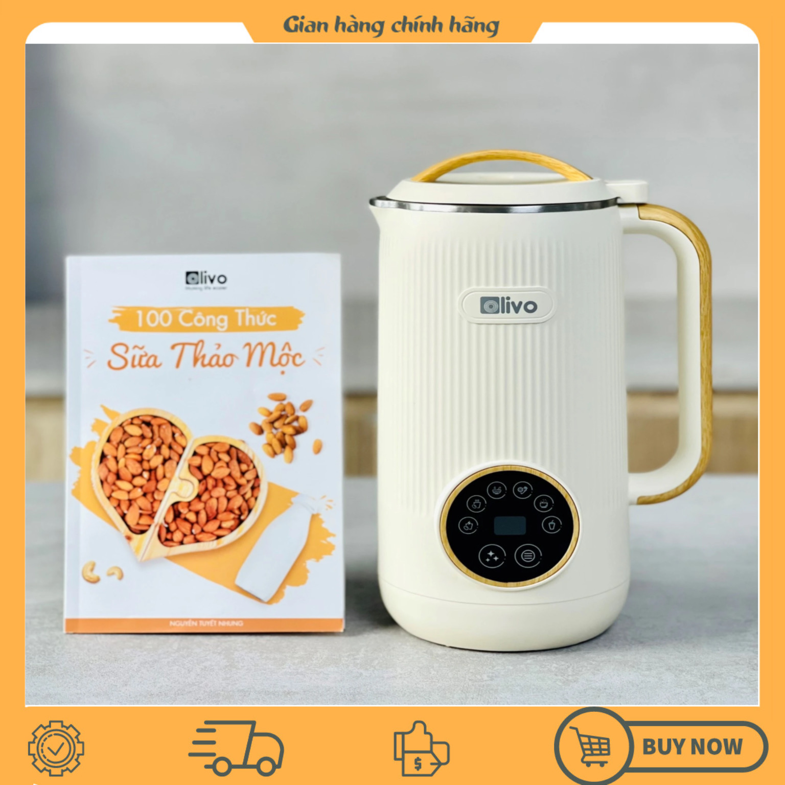Máy làm sữa hạt Olivo CB400 mini đa năng