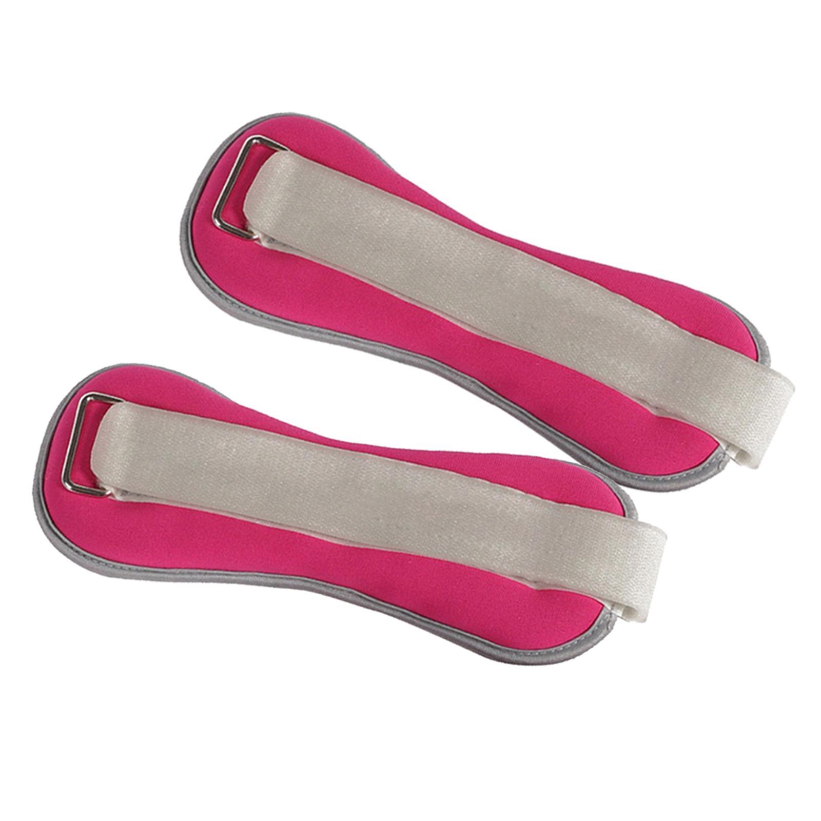 Compact Ankle Weight Women Wrist Weight Strap Bracelet  Pink