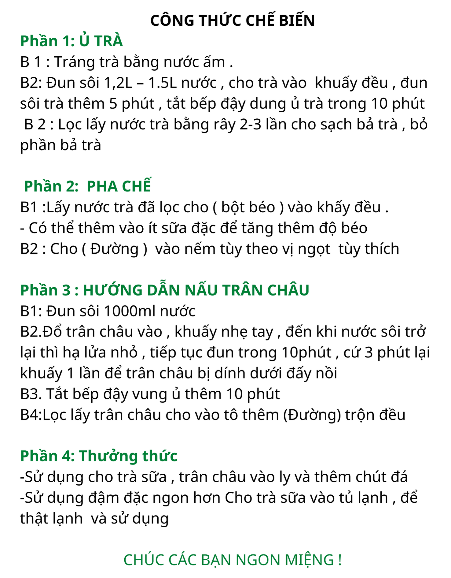 Trà sữa trân châu Hoàng Kim / Nguyên liệu pha chế trà sữa 10 - 12 ly trà sữa thơm ngon / Đồ ăn vặt / Vườn Xanh Sạch/Có hướng dẫn cách nấu