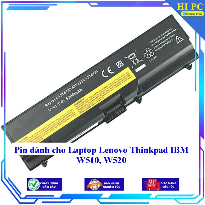 Pin dành cho Laptop Lenovo Thinkpad IBM W510 W520 - Hàng Nhập Khẩu