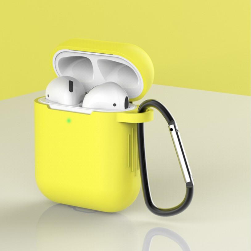 Vỏ đựng ốp case bảo vệ dành cho airpods 1/2/Pro - Màu Trơn